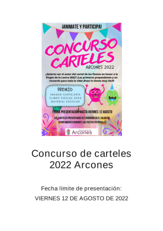Imagen CONCURSO DE CARTELES 2022