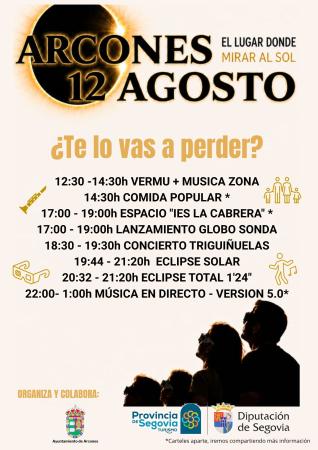 Imagen ECLIPSE SOLAR EN ARCONES