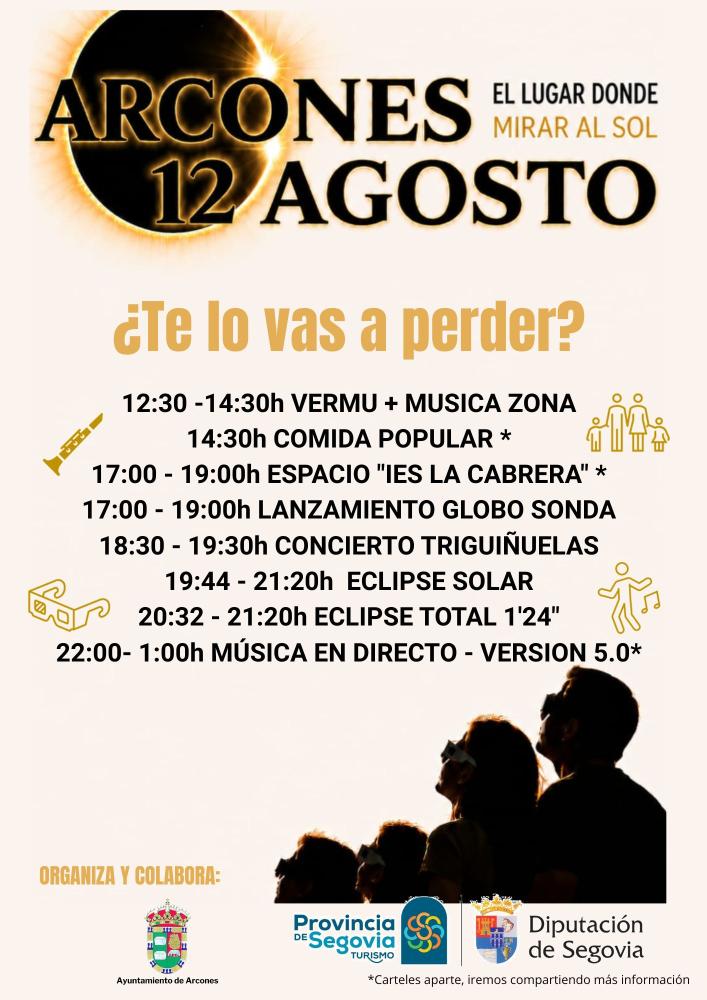 Imagen ECLIPSE SOLAR EN ARCONES