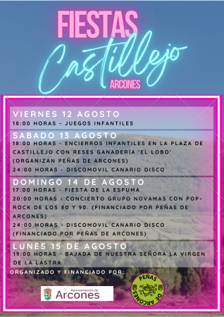 FIESTAS CASTILLEJO