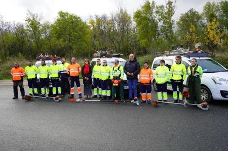 Imagen Las brigadas forestales de la Diputación de Segovia realizarán trabajos de prevención durante todo el invierno en los pueblos de la...