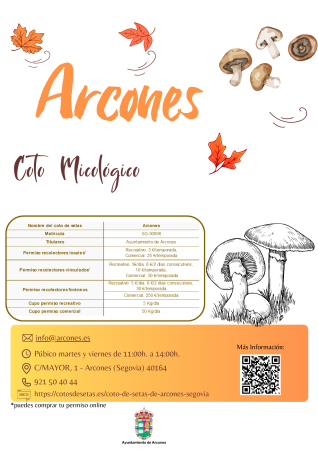 Imagen COTO DE SETAS DE ARCONES